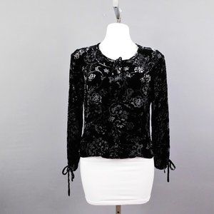Rena Rowan Women Shirt Black Gray 10p